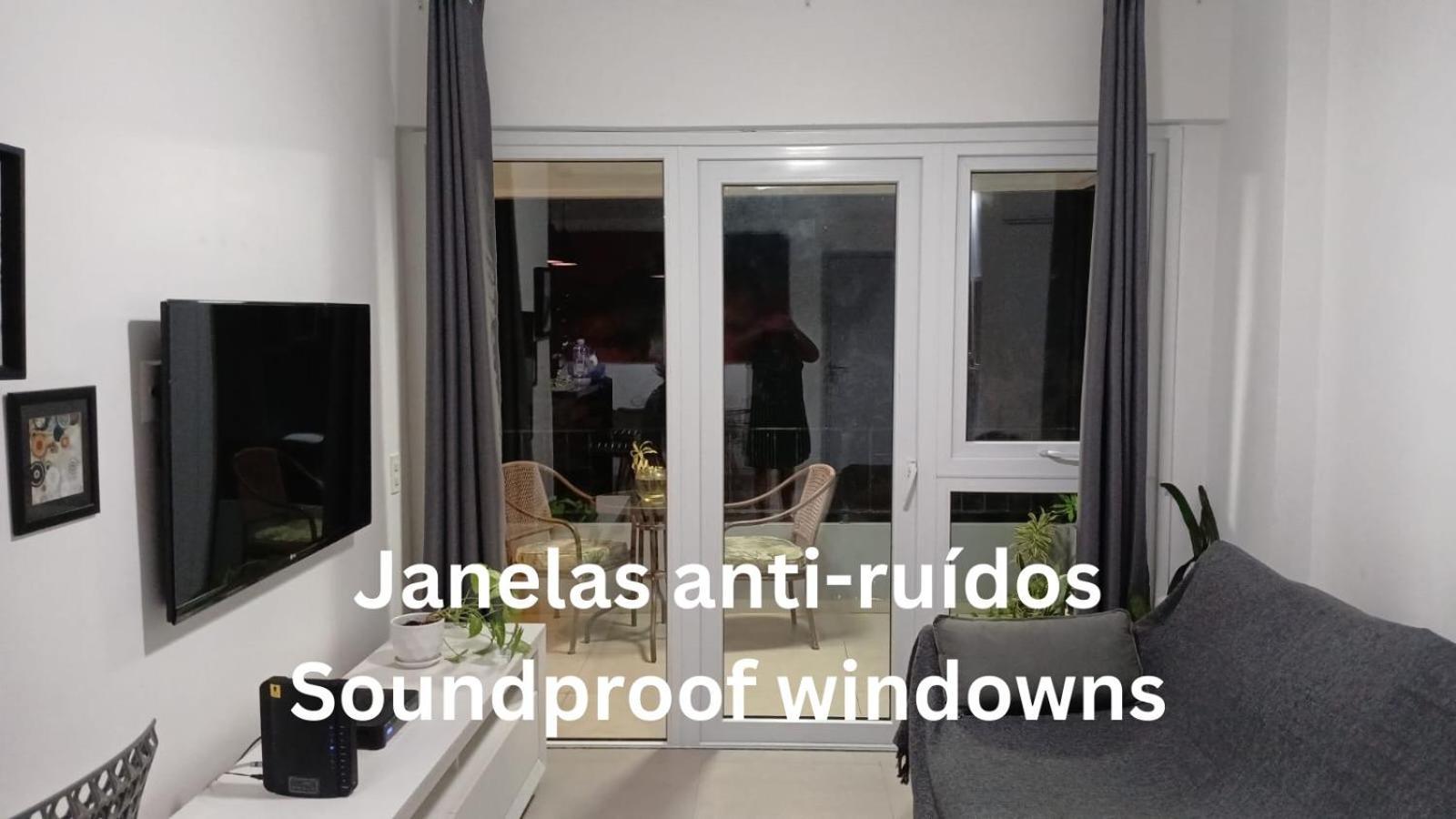 Apartment Perto Da C Vaga E Arrumadeira E Janelas Anti Ruidos *